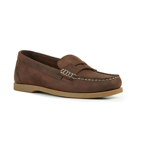 Shires Moretta Forli Deck Shoes #colour_brown