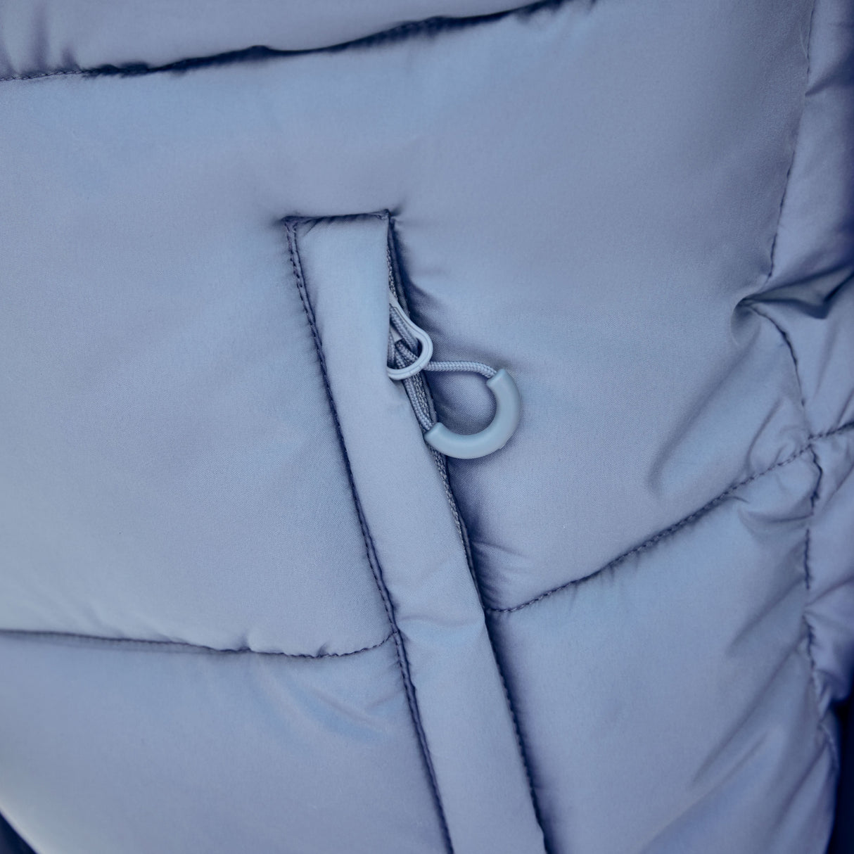 Dublin Ladies Puffer Body Warmer #colour_blue-fog