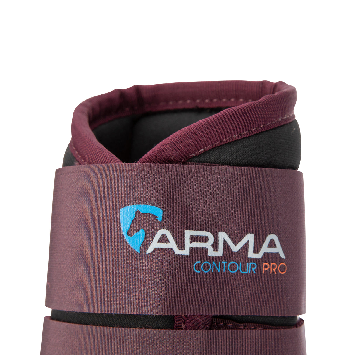 Shires ARMA Contour Pro Brushing Boots #colour_black-cherry
