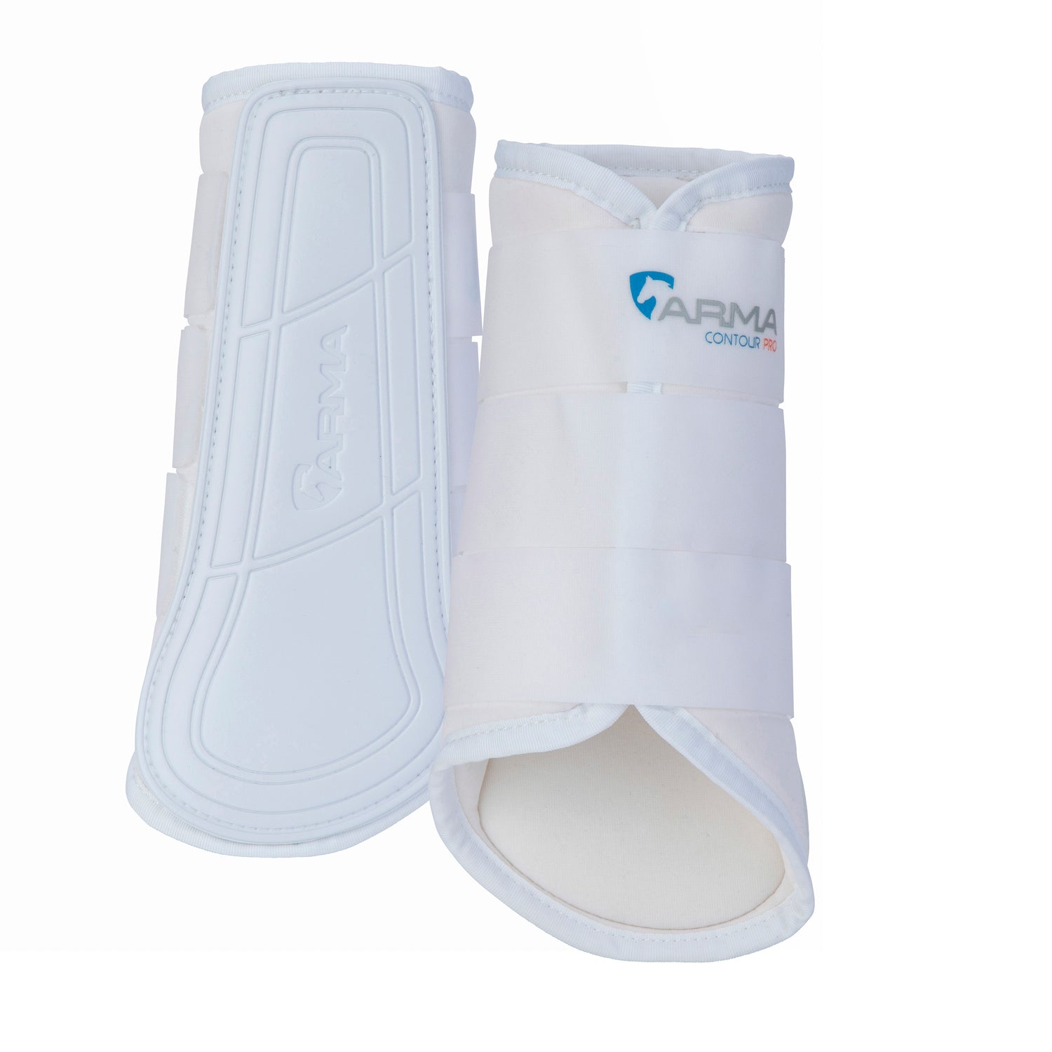 Shires ARMA Contour Pro Brushing Boots #colour_white