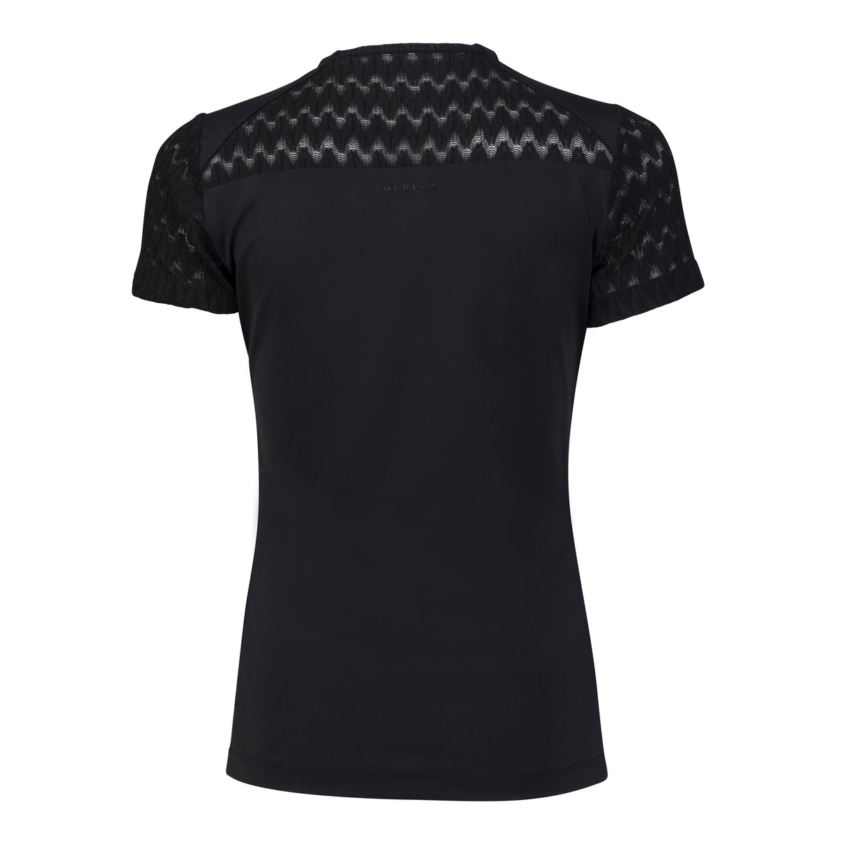 Shires Aubrion Optima VX Show Shirt - Young Rider #colour_black