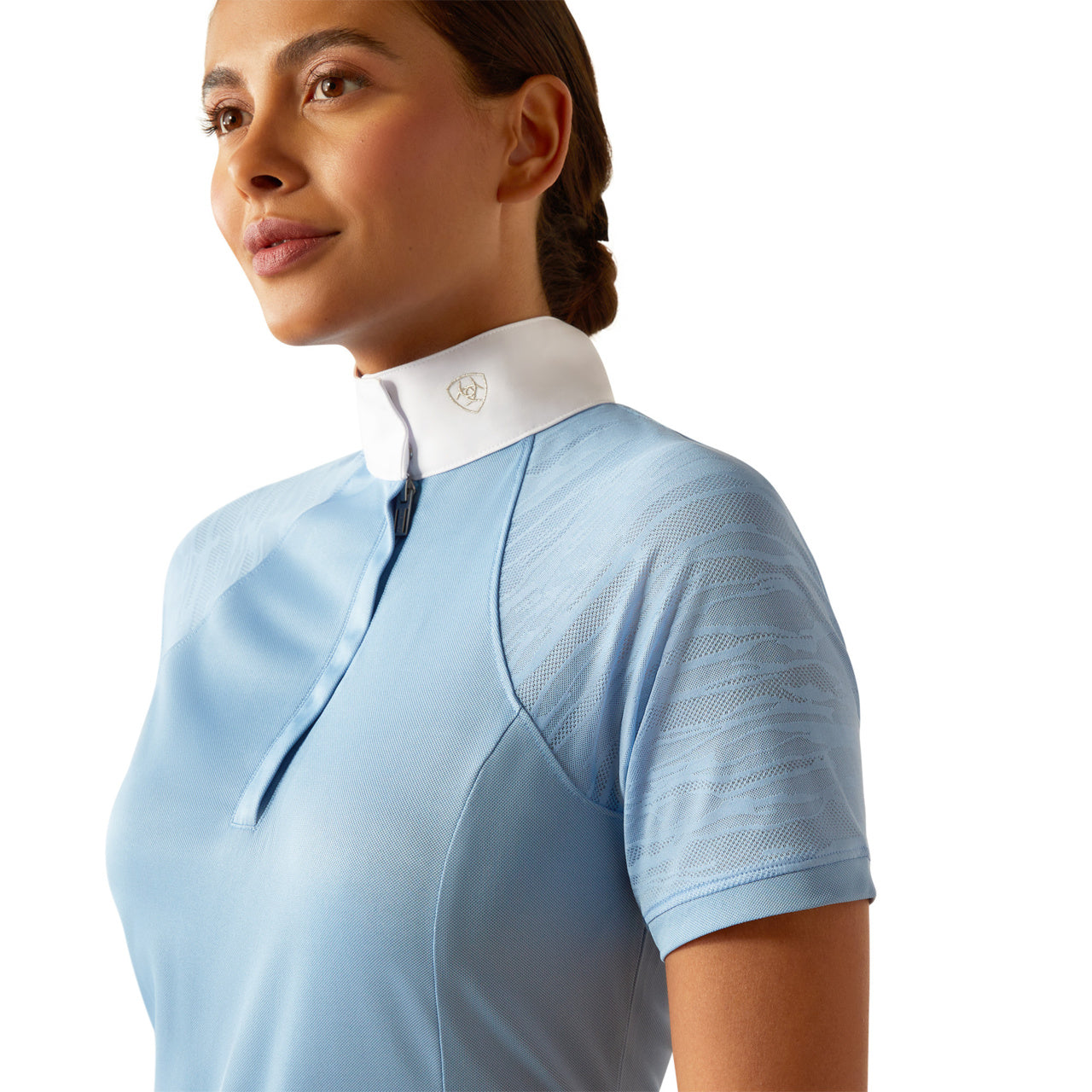 Ariat Women's Aptos Vent 2.0 Show Shirt #colour_blissful-blue