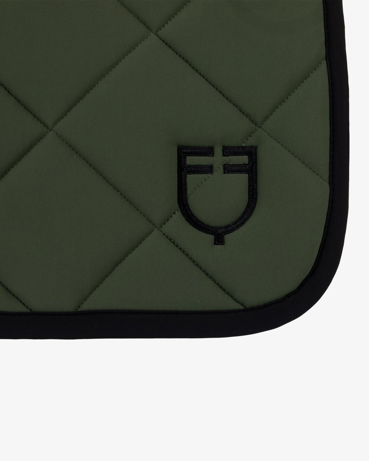 Jumping saddle pad with embroidered logo black line edition - DUFFEL BAG