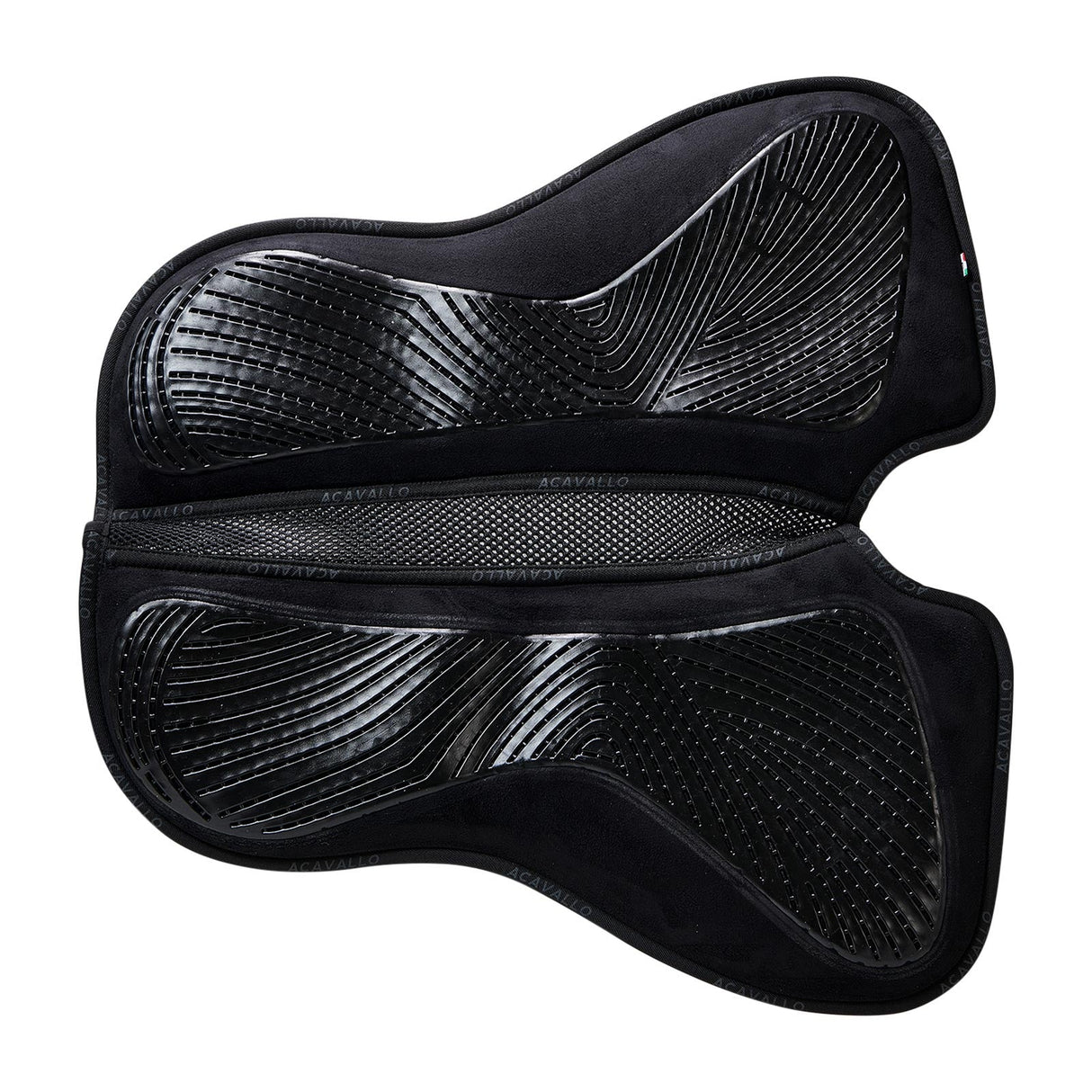 Acavallo Pad Mf Ds Sw-3Ds Suede Double Sided Grip Flat #colour_black