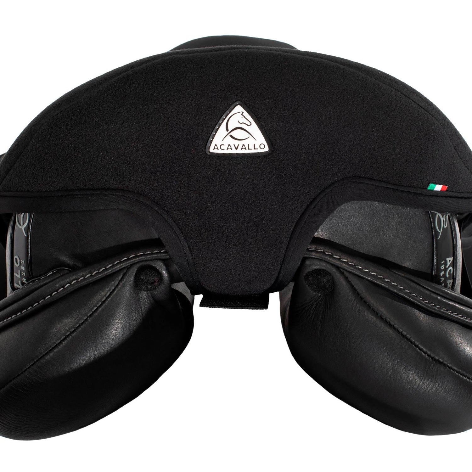 Acavallo Ortho-Pubis Seat Saver Dressage Classic Gel-In Dri-Lex 20mm #colour_black