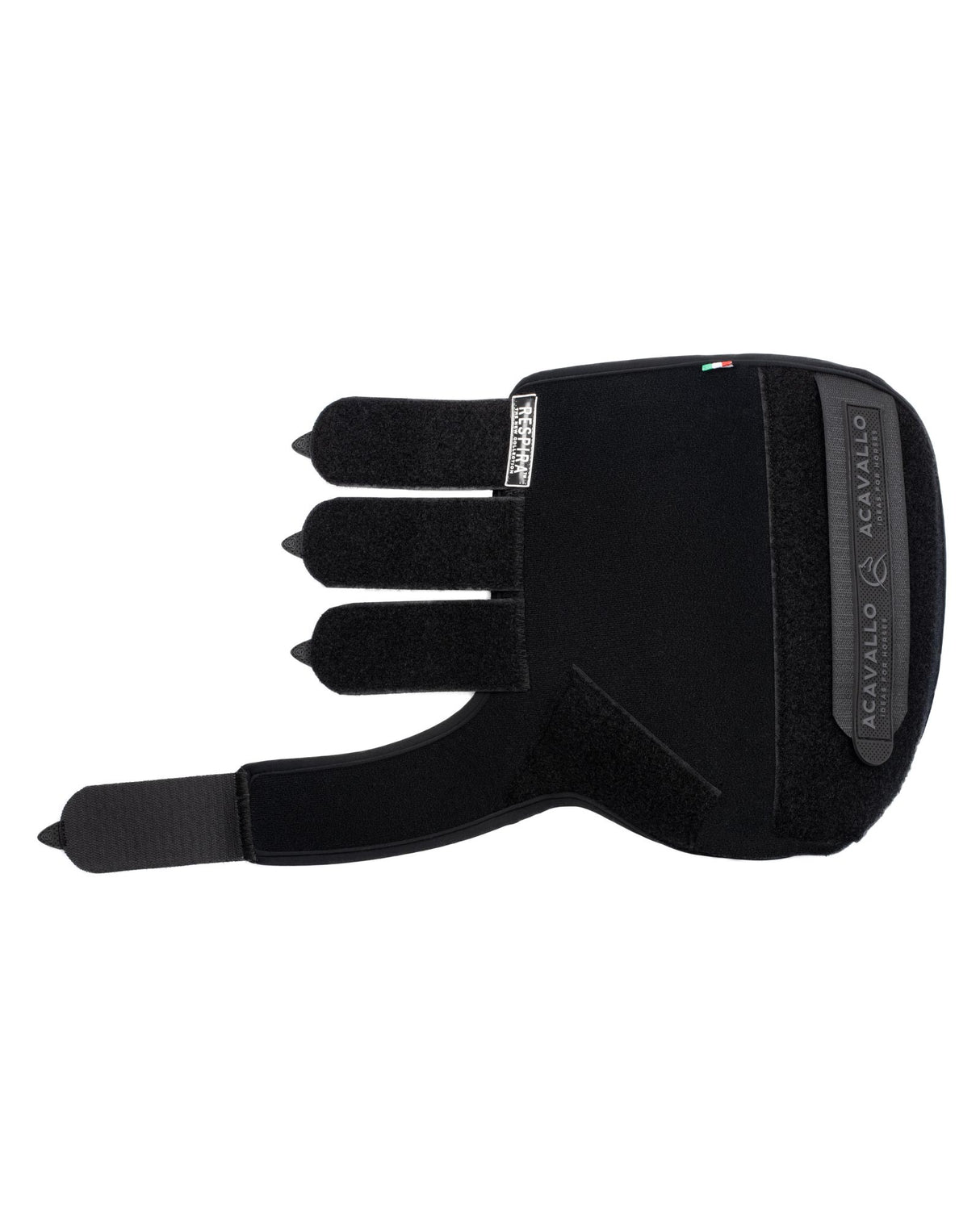 Acavallo Neoprene Front Boots Gel Inserts #colour_black