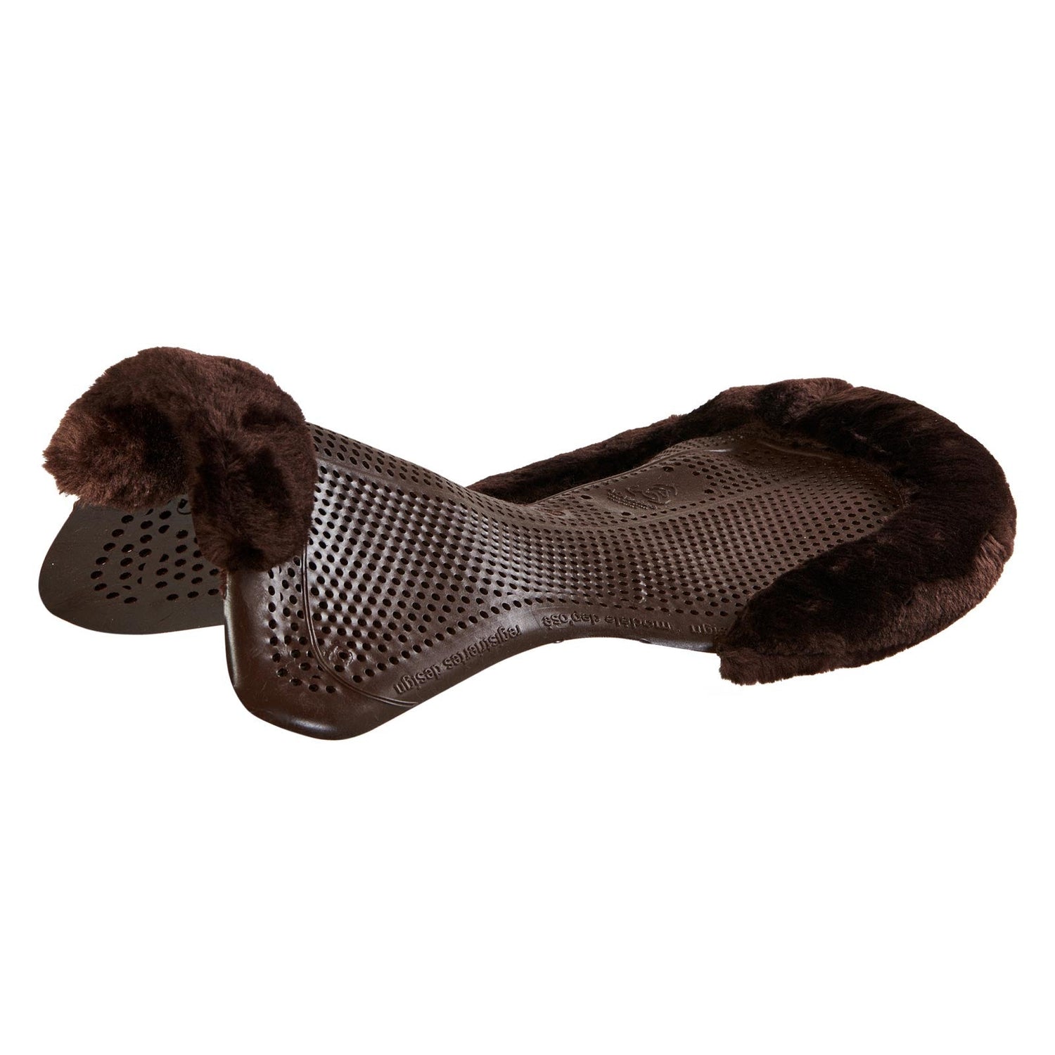 Acavallo Gel Ns-Fs Classic-Fs Cut-Out Flat #colour_brown-brown