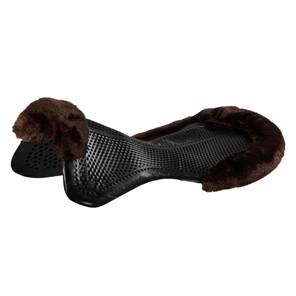 Acavallo Gel Ns-Fs Classic-Fs Cut-Out Flat #colour_black-brown