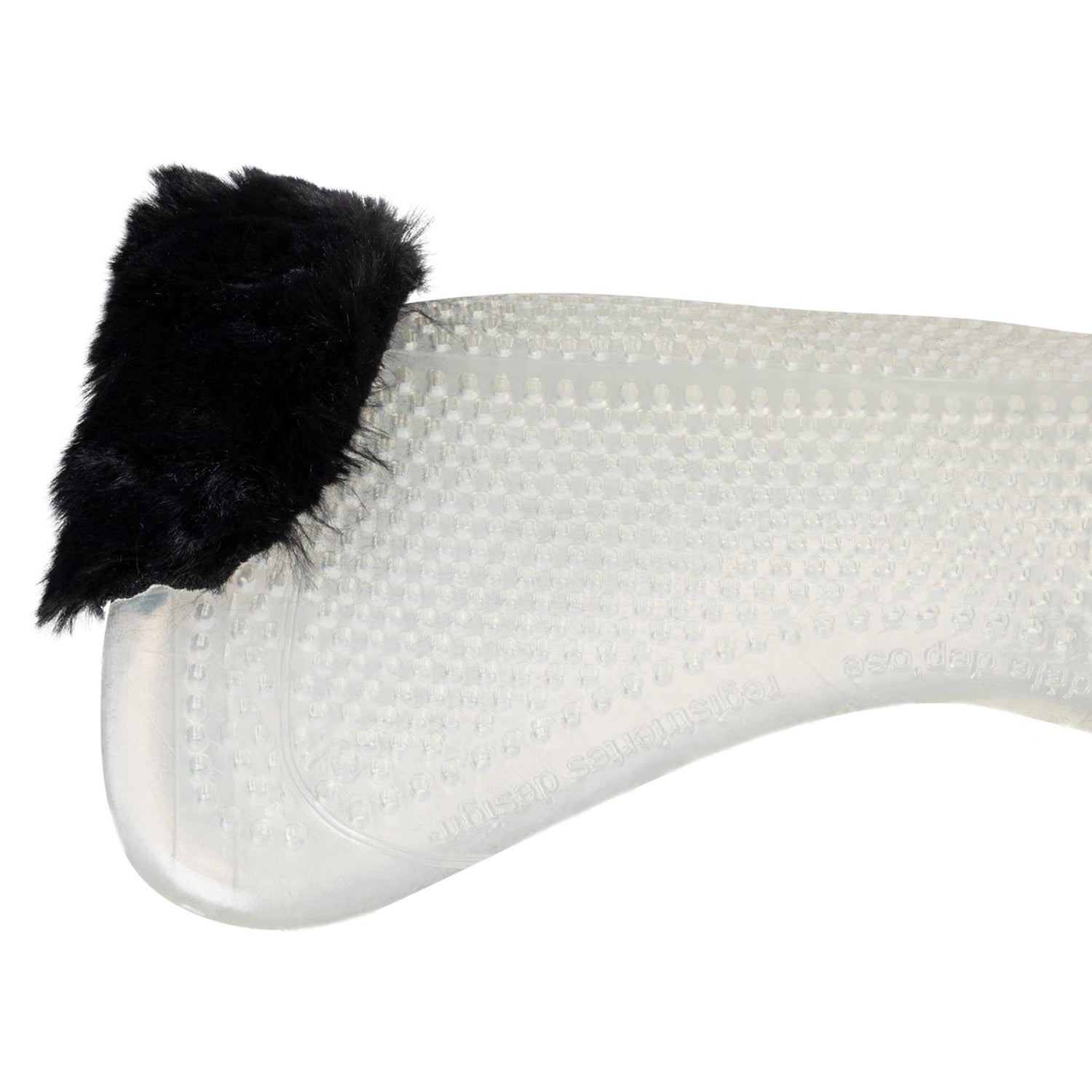 Acavallo Gel Ns-Fs Classic-Fs Cut-Out Flat #colour_transparent-black