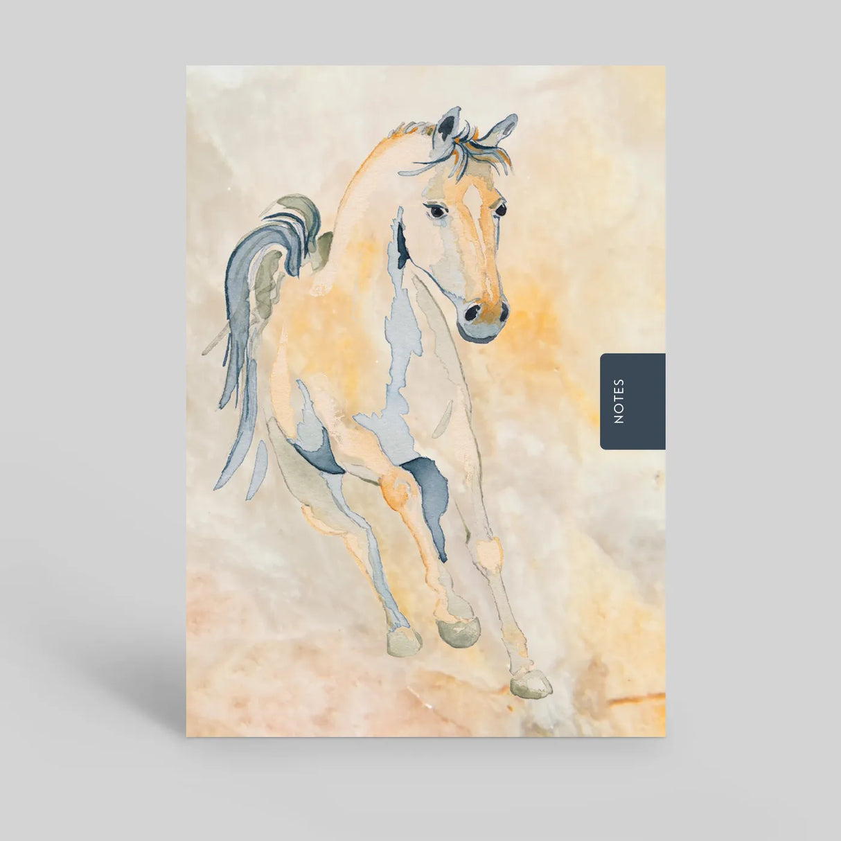Deckled Edge Notebook #style_galloping-horse