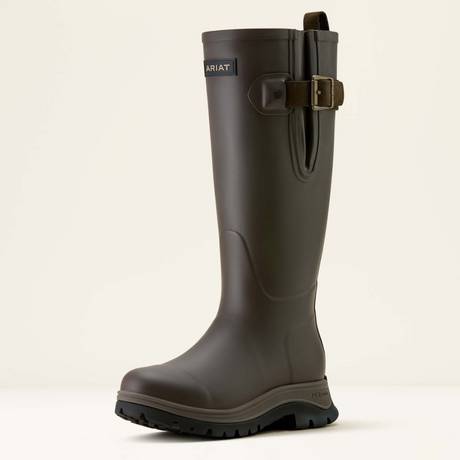 Ariat Women's Woodstock Rubber Boot  #colour_bracken-brown