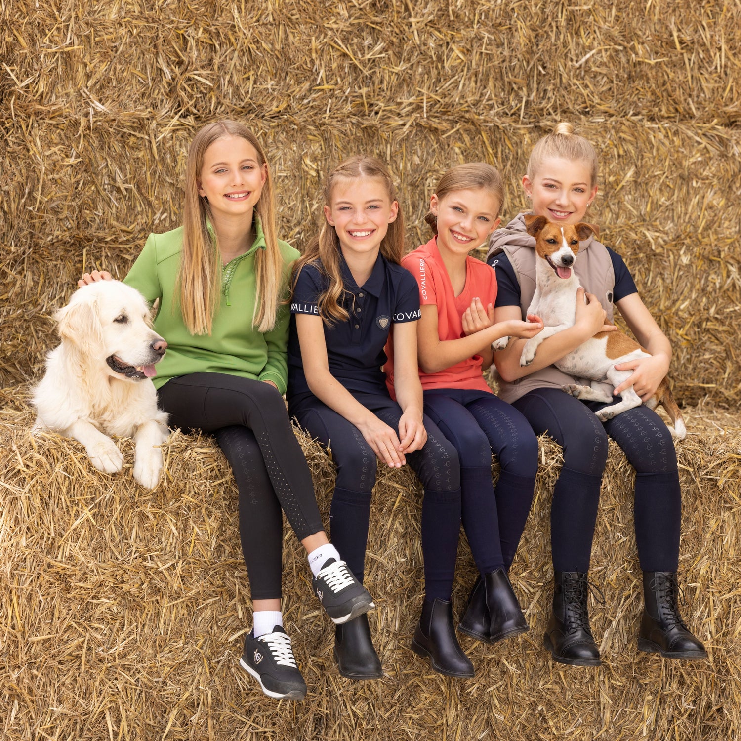 Covalliero Children’s Pull On Sweater #colour_green