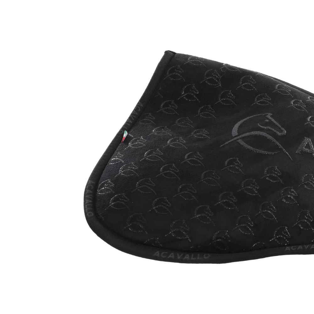 Acavallo Pad Mf Hps Cw-Cs Suede Silicone Grip Flat #colour_black