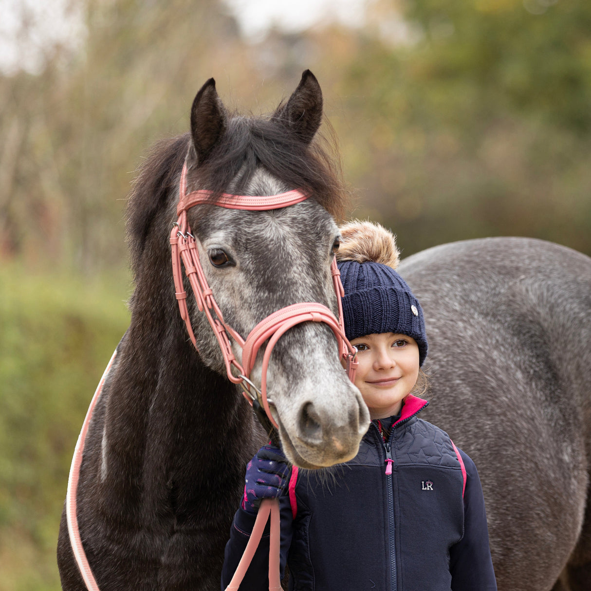 Serena Bridle by Little Rider #colour_pink