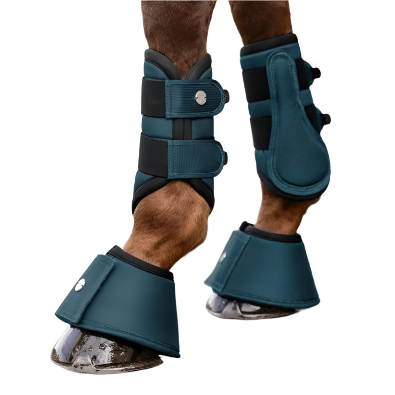 Waldhausen Comfort Fit Tendon Boots #colour_petrol-blue