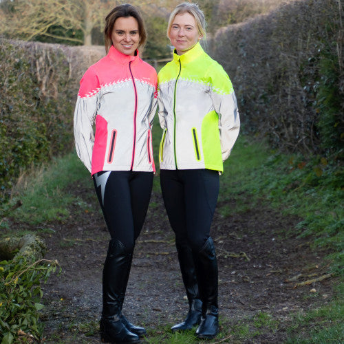 Hy Equestrian Silva Flash Lightweight Duo Reflective Jacket