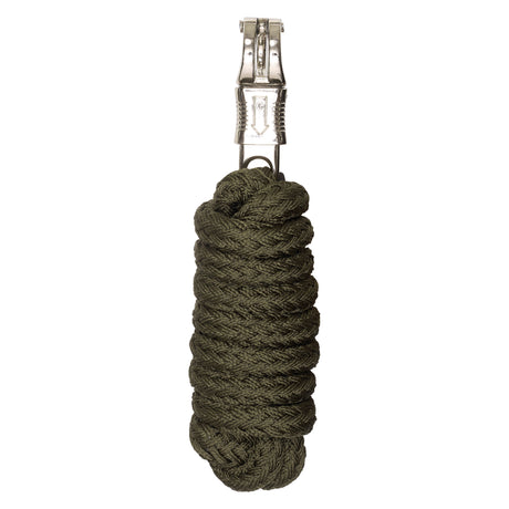 Imperial Riding Classic Panic Hook Lead Rope #Colour_olive-green