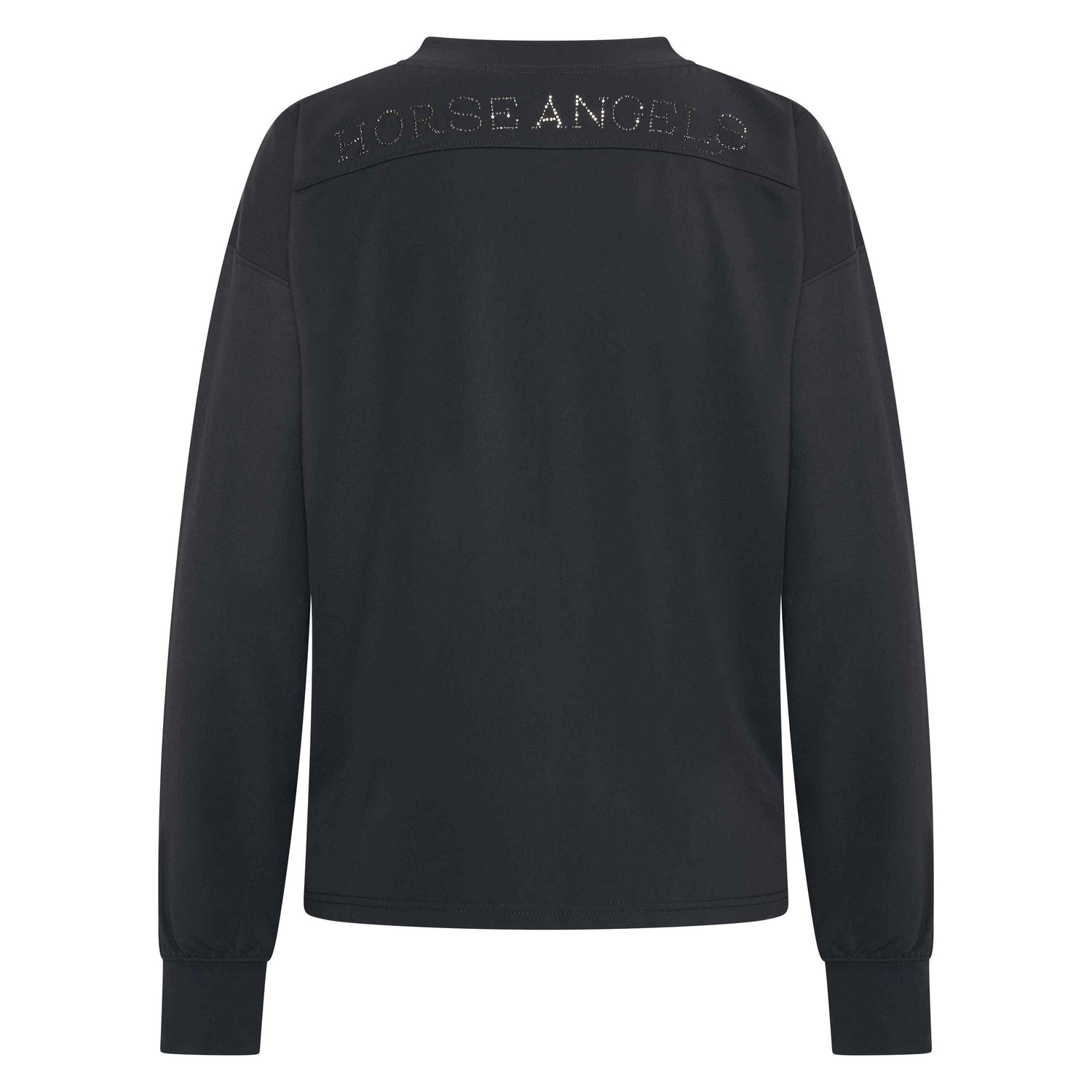 Imperial Riding Children's Horse Angel Sweater #colour_black