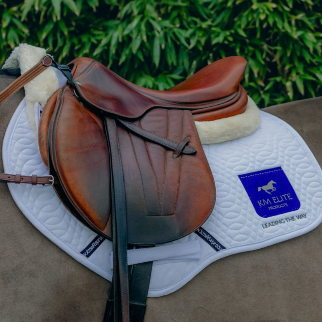 KM Elite Teddy Soft Half Pad #colour_black-natural