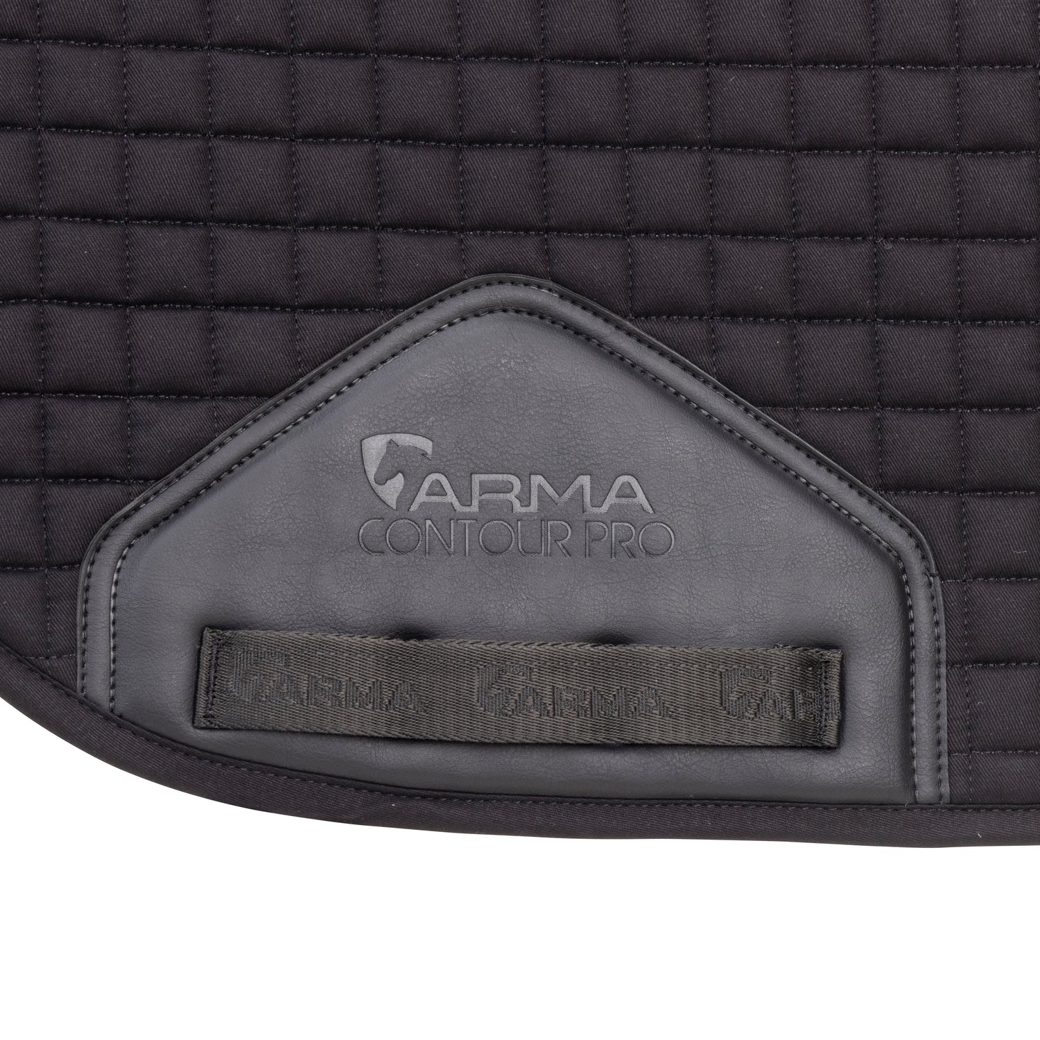 Shires ARMA Deluxe Cotton Dressage Saddlecloth #colour_black