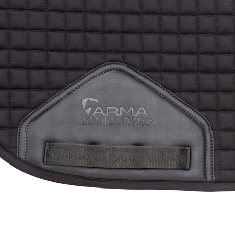 Shires ARMA Deluxe Cotton Dressage Saddlecloth #colour_black