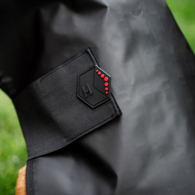 Horseware Ireland LED Red Light Therapy Pet Coat #colour_black-black