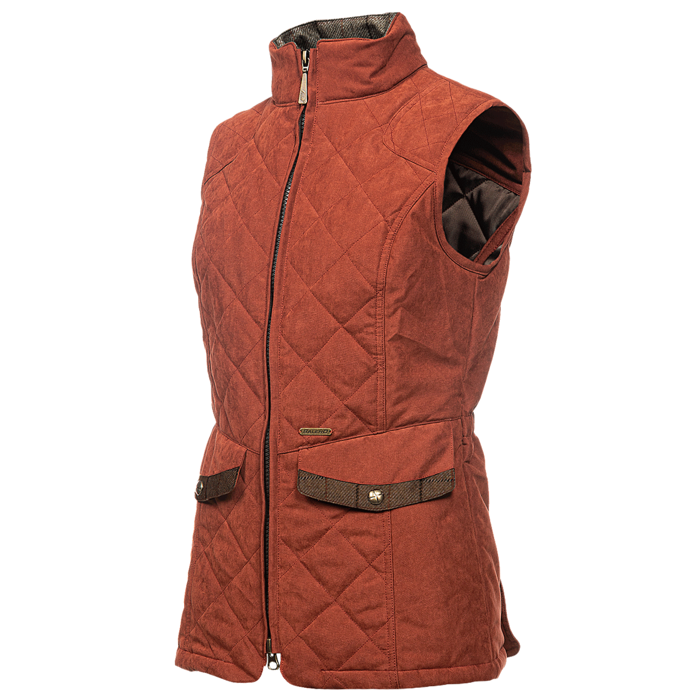 Baleno Chester Fashionable Quilted Ladies Bodywarmer #oolour_brick