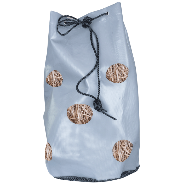 Waldhausen Hay Bag With Mesh Bottom #colour_grey