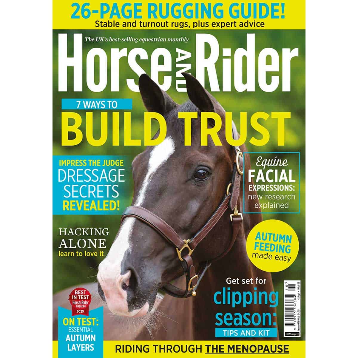 Horse & Rider Magazine - October Issue