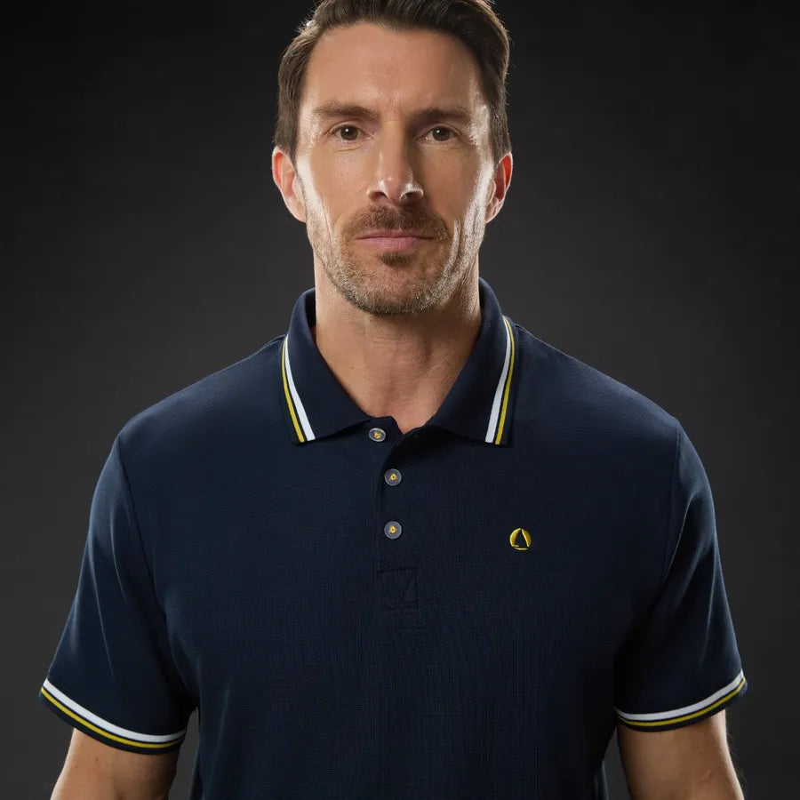 Musto Men's Evo Pro Lite Short Sleeve 2.0 Polo #colour_nay