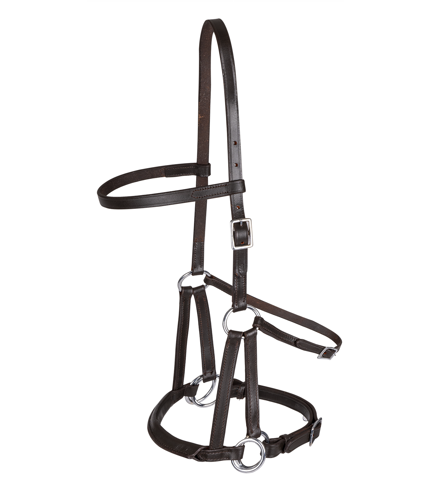 Linda Tellington-Jones Lindell Bitless Bridle #colour_brown