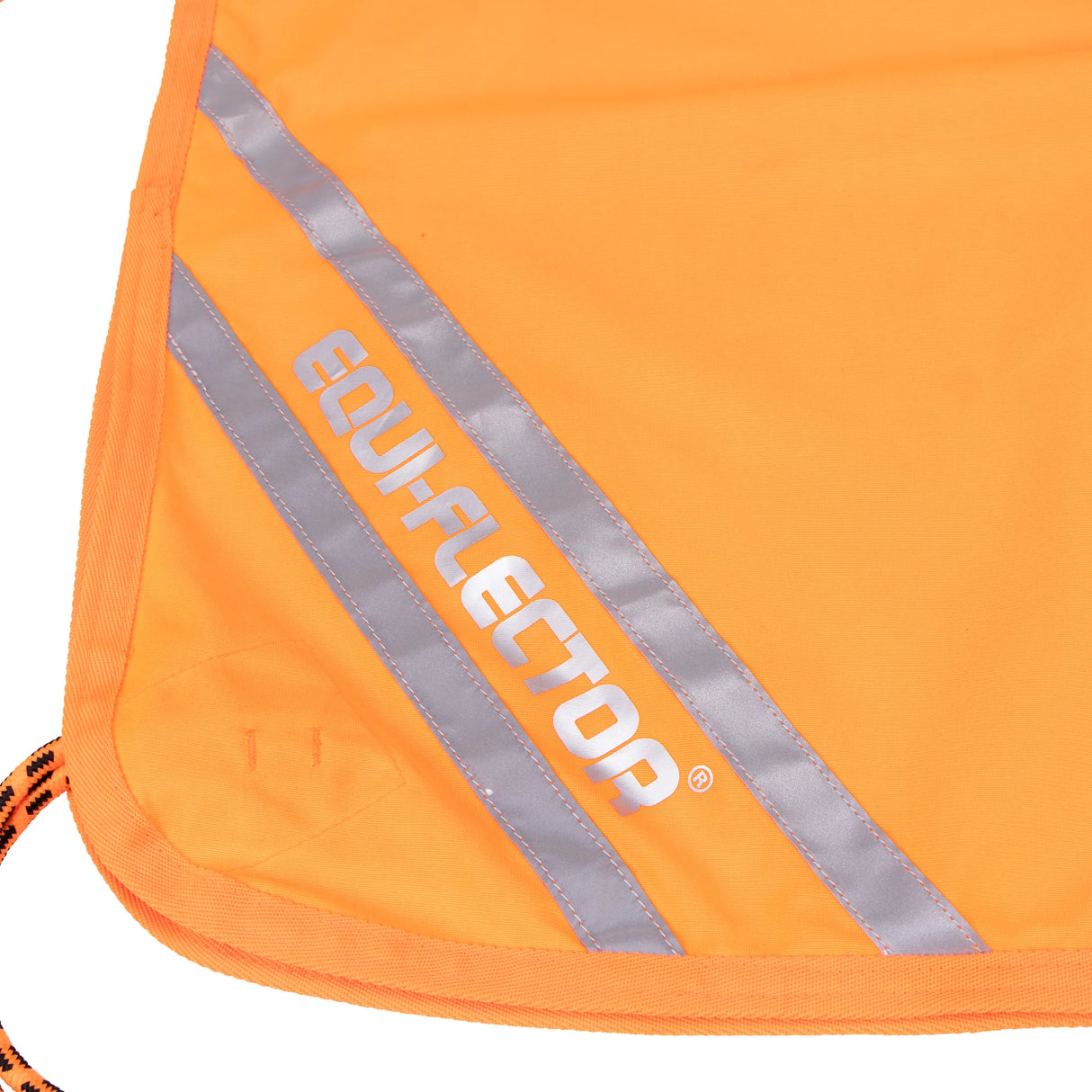 Shires EQUI-FLECTOR® Mesh Quarter Sheet #colour_orange