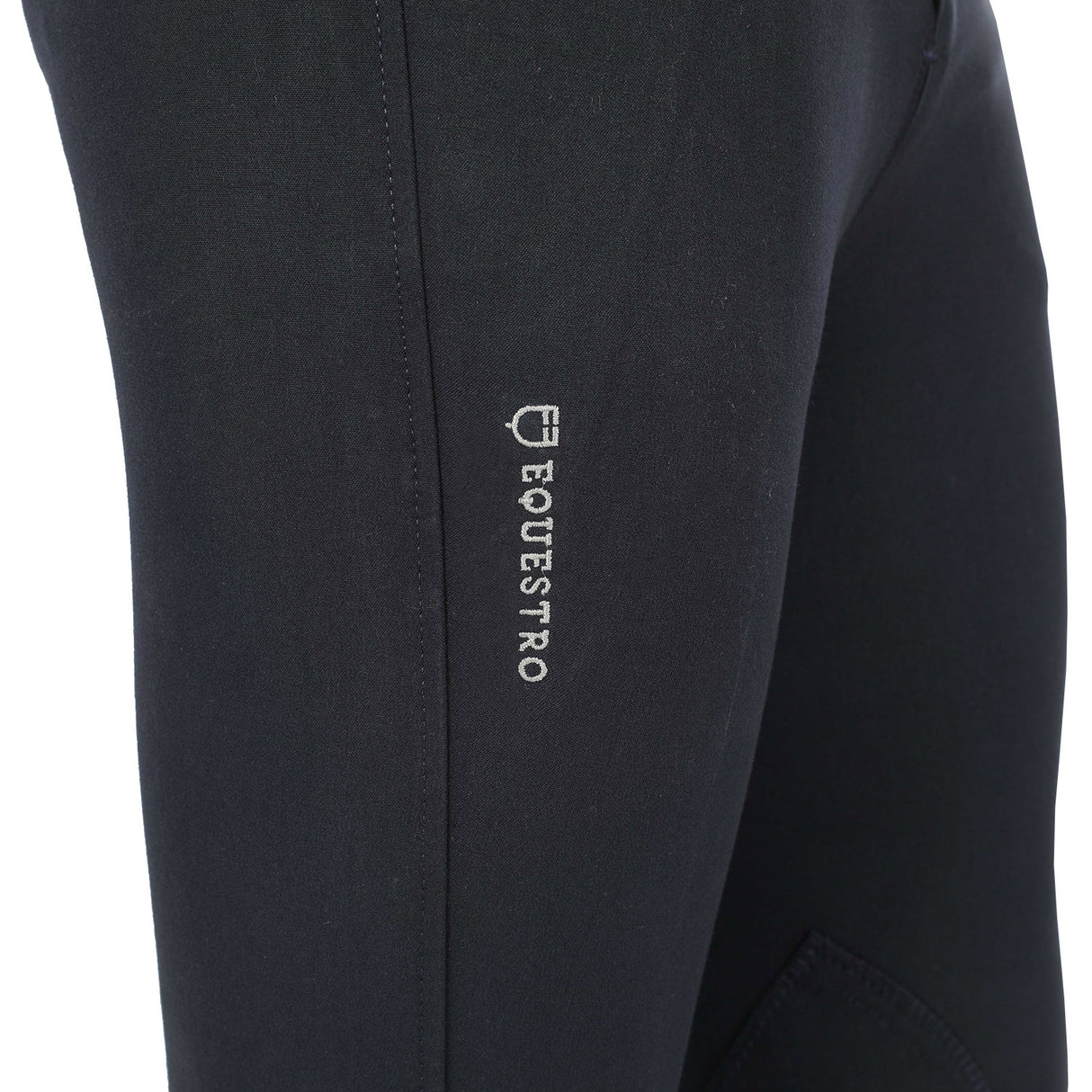 Equestro Crono Model Man Breeches In Stretch Cotton #colour_blue