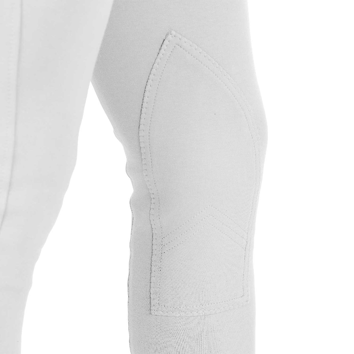 Equestro Crono Model Man Breeches In Stretch Cotton #colour_white