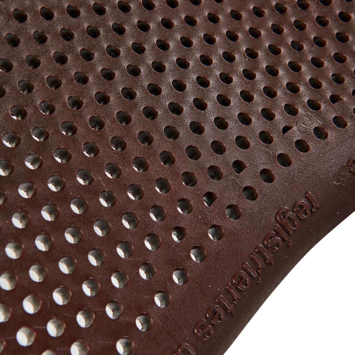 Acavallo Gel Ns-S Classic-S 1/2 Cut-Out Flat #colour_brown-brown