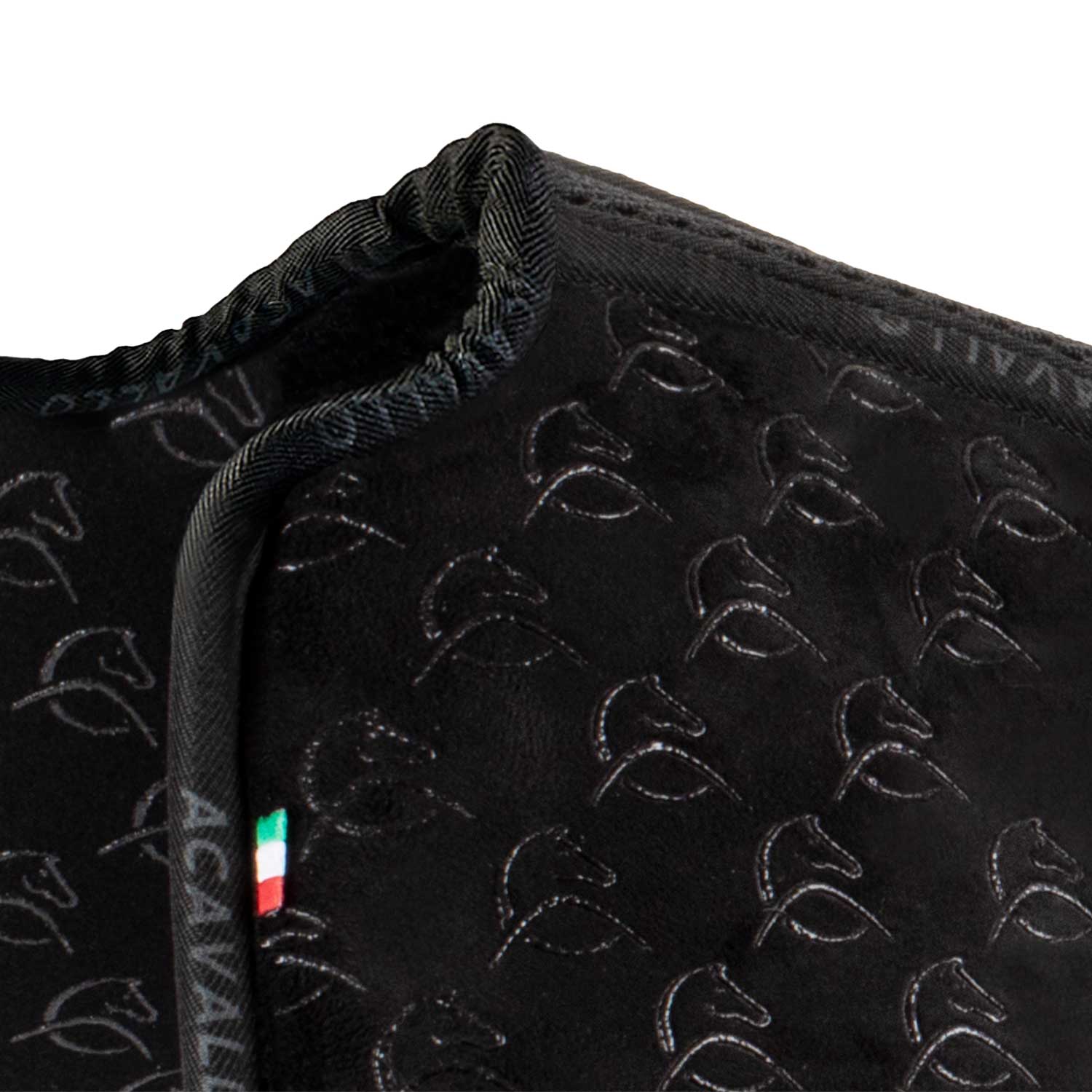 Acavallo Pad Mf Ds Sw-3Ds Suede Internal Silicone Grip Flat #colour_black