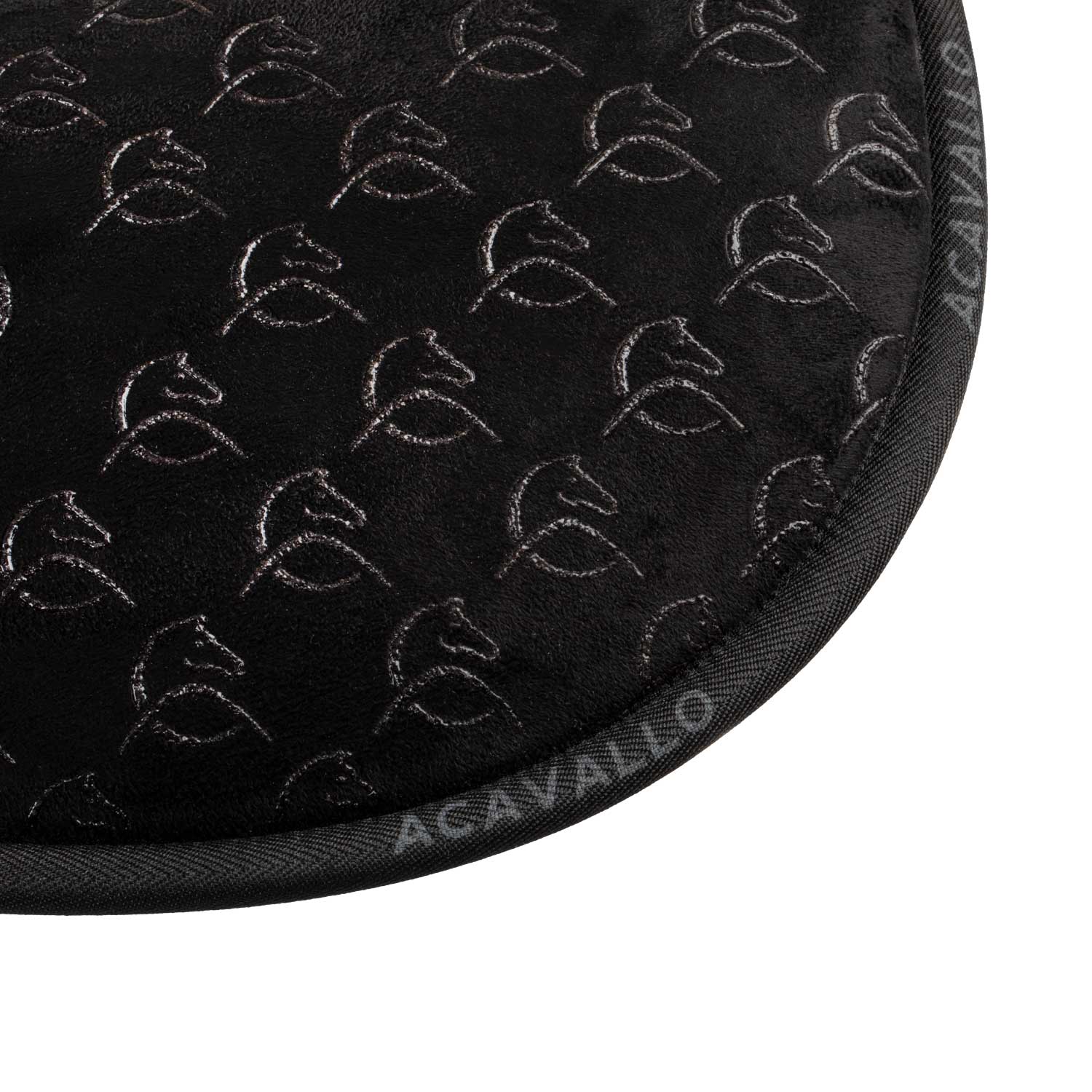 Acavallo Pad Mf Ds Sw-3Ds Suede Internal Silicone Grip Flat #colour_black