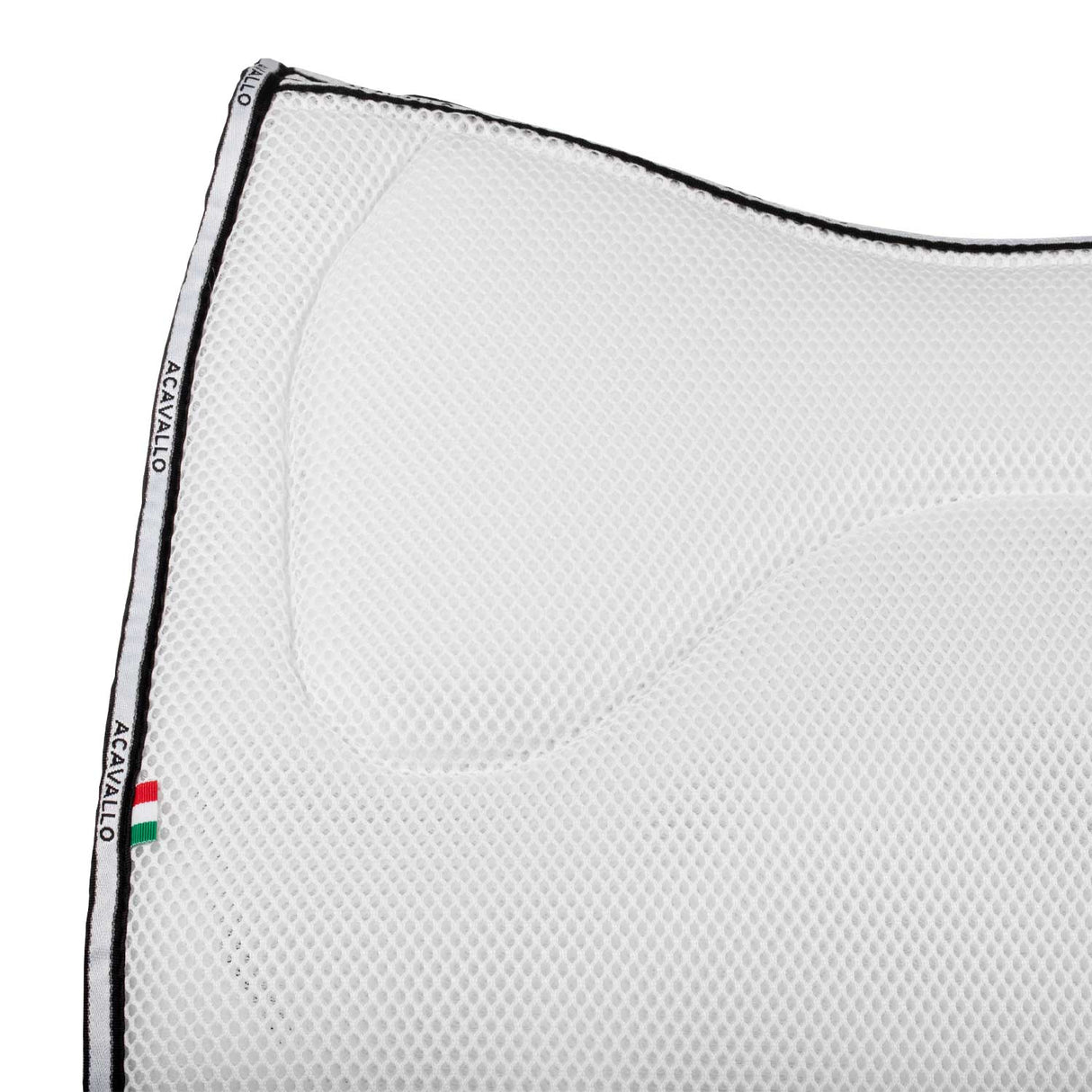 Acavallo Saddle Pad DS CW-3Ds Memory Foam 3D Spacer #white