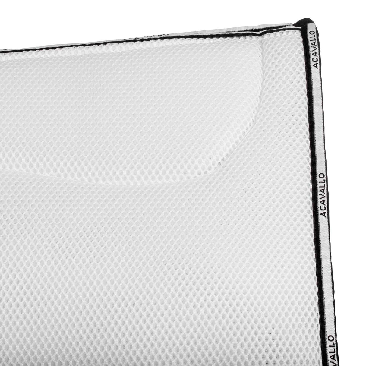 Acavallo Saddle Pad DS CW-3Ds Memory Foam 3D Spacer #white