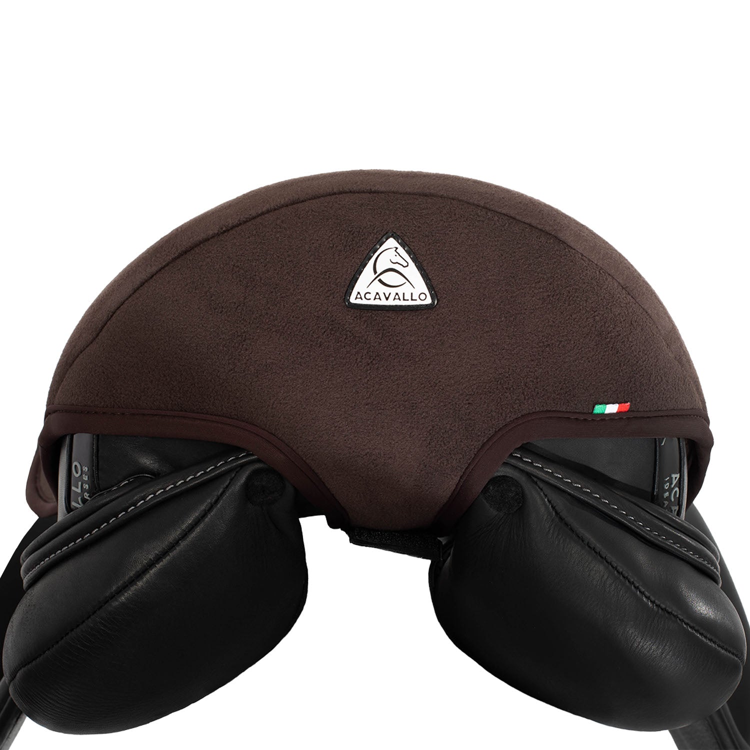 Acavallo Dressage 10mm Gel Seat Saver Dri-Lex #colour_brown