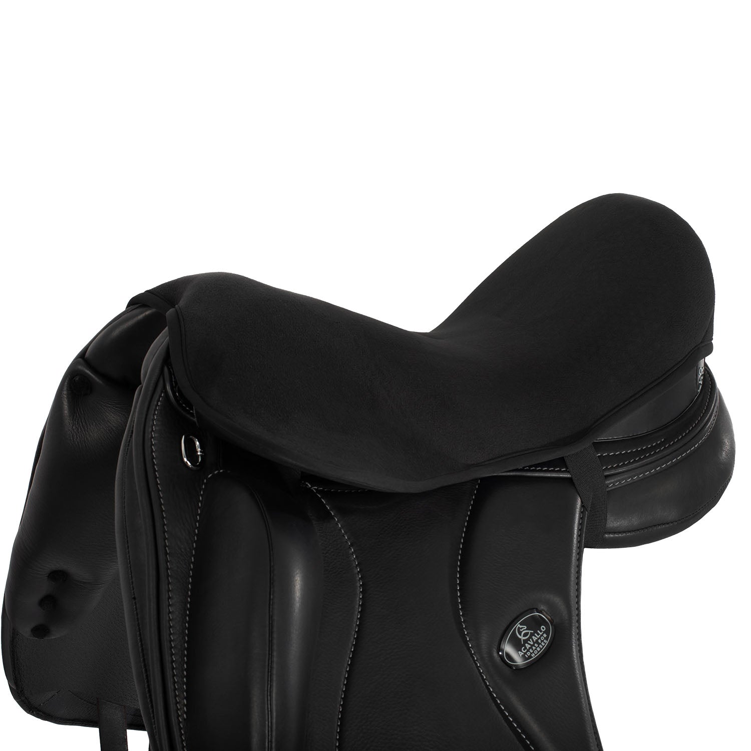 Acavallo Dressage 10mm Gel Seat Saver Dri-Lex #colour_black