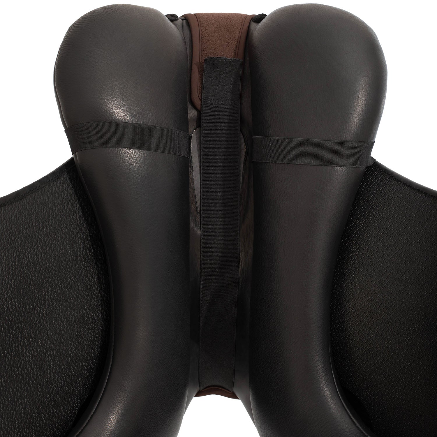 Acavallo Ortho-Pubis Seat Saver Dressage Classic Gel-In Dri-Lex 20mm #colour_brown