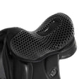 Acavallo Ortho-Coccyx Seat Saver Dressage Hexagonal Gel-Out Dri-Lex 20mm #colour_black