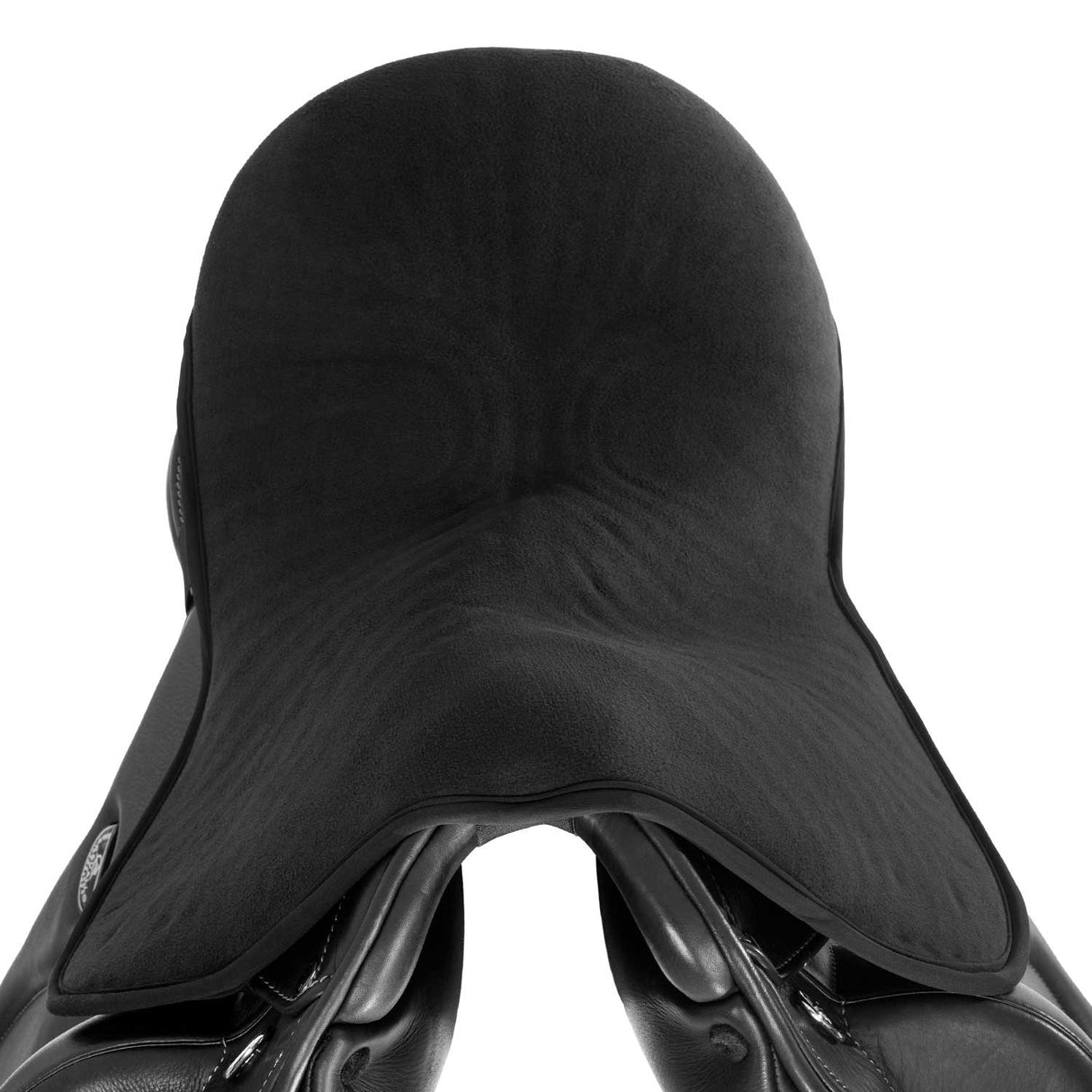 Acavallo Standard Seat Saver Dressage Air Plus Gel-In Dri-Lex 10mm #colour_black
