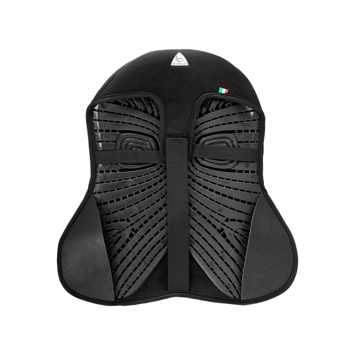 Acavallo Standard Seat Saver Dressage Air Plus Gel-In Dri-Lex 10mm #colour_black