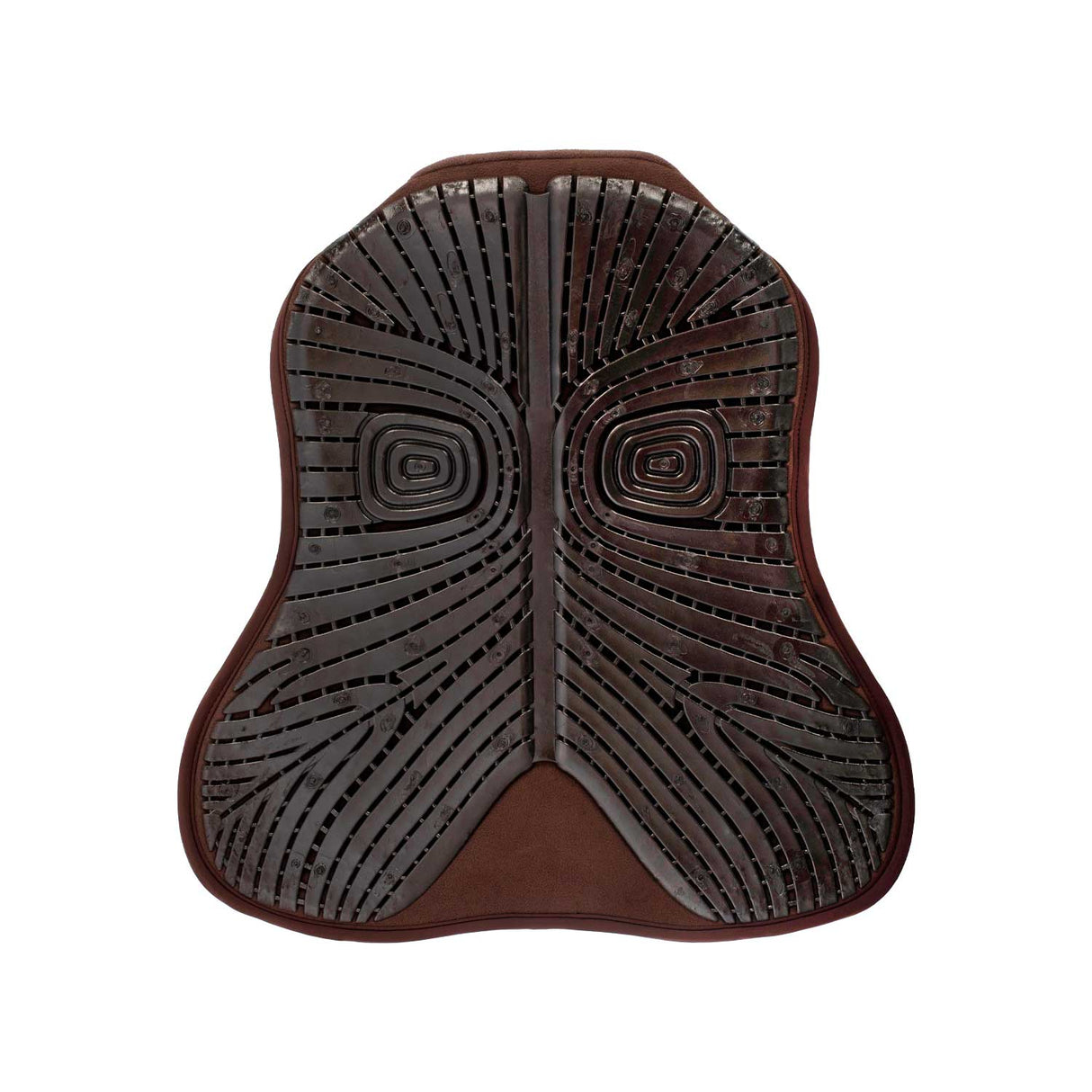 Acavallo Standard Seat Saver Jumping Air Plus Gel-Out Dri-Lex 10mm #colour_brown