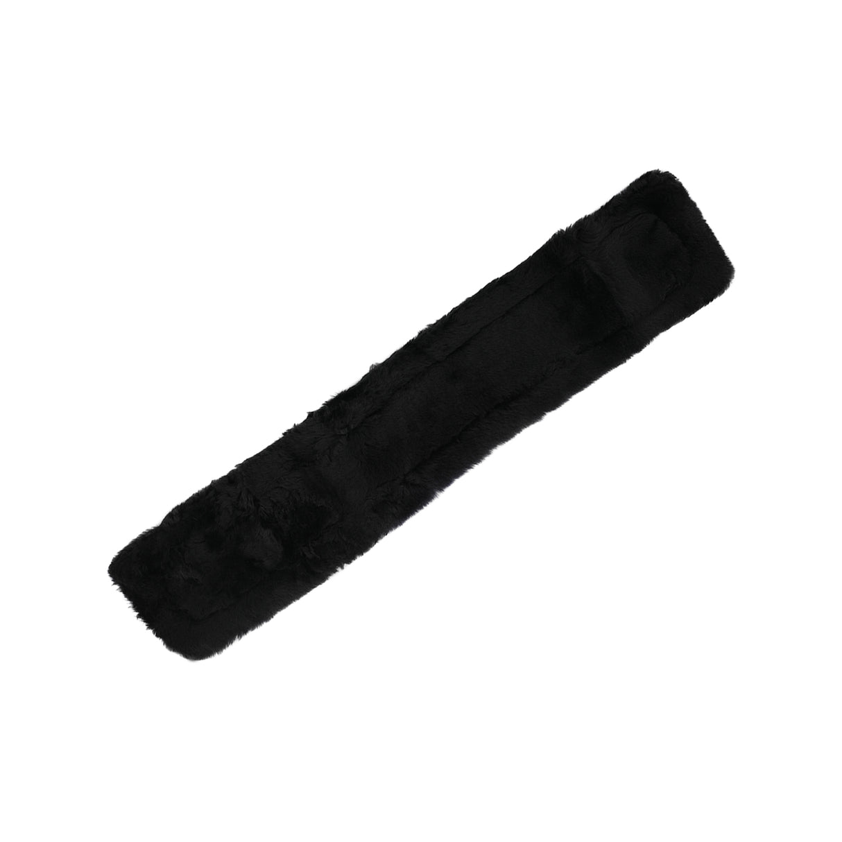 Acavallo Girth Sleeve Gel Classic Sheepskin #colour_black