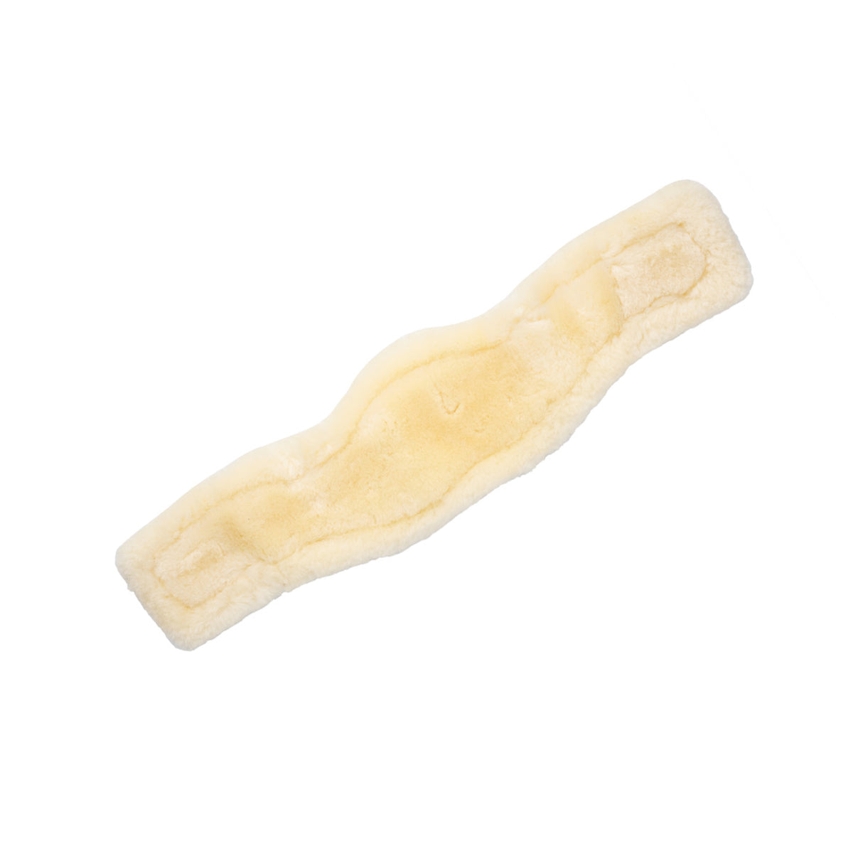 Acavallo Short Girth Sleeve Classic Gel Sheepskin #colour_natural