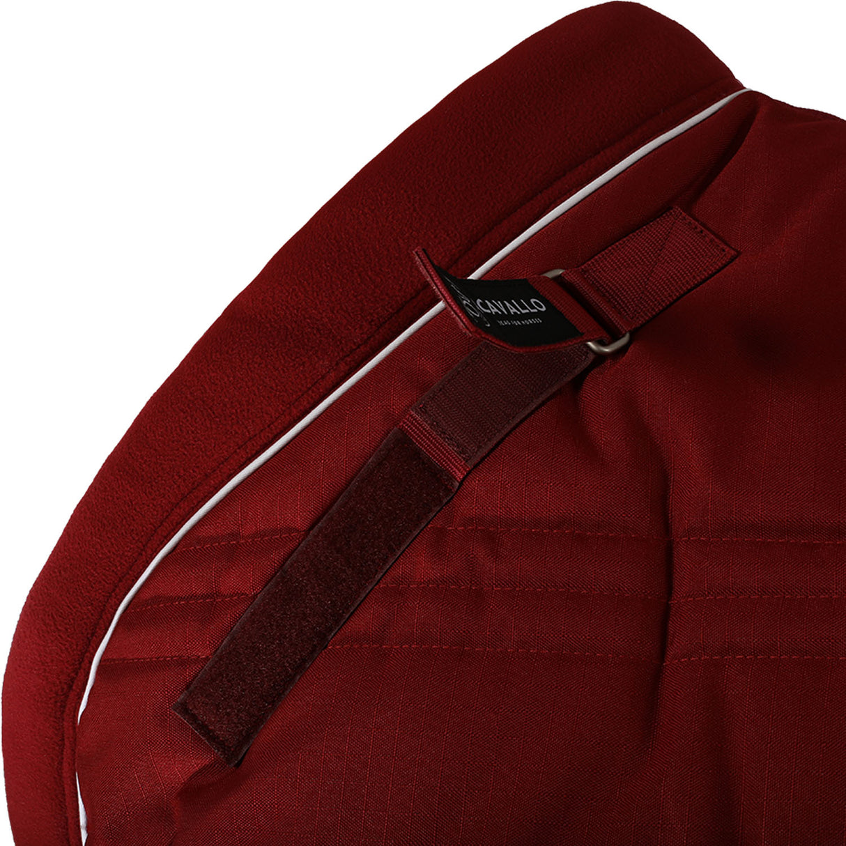 Acavallo 600D Ripstop Stable Rug 500G #colour_burgundy