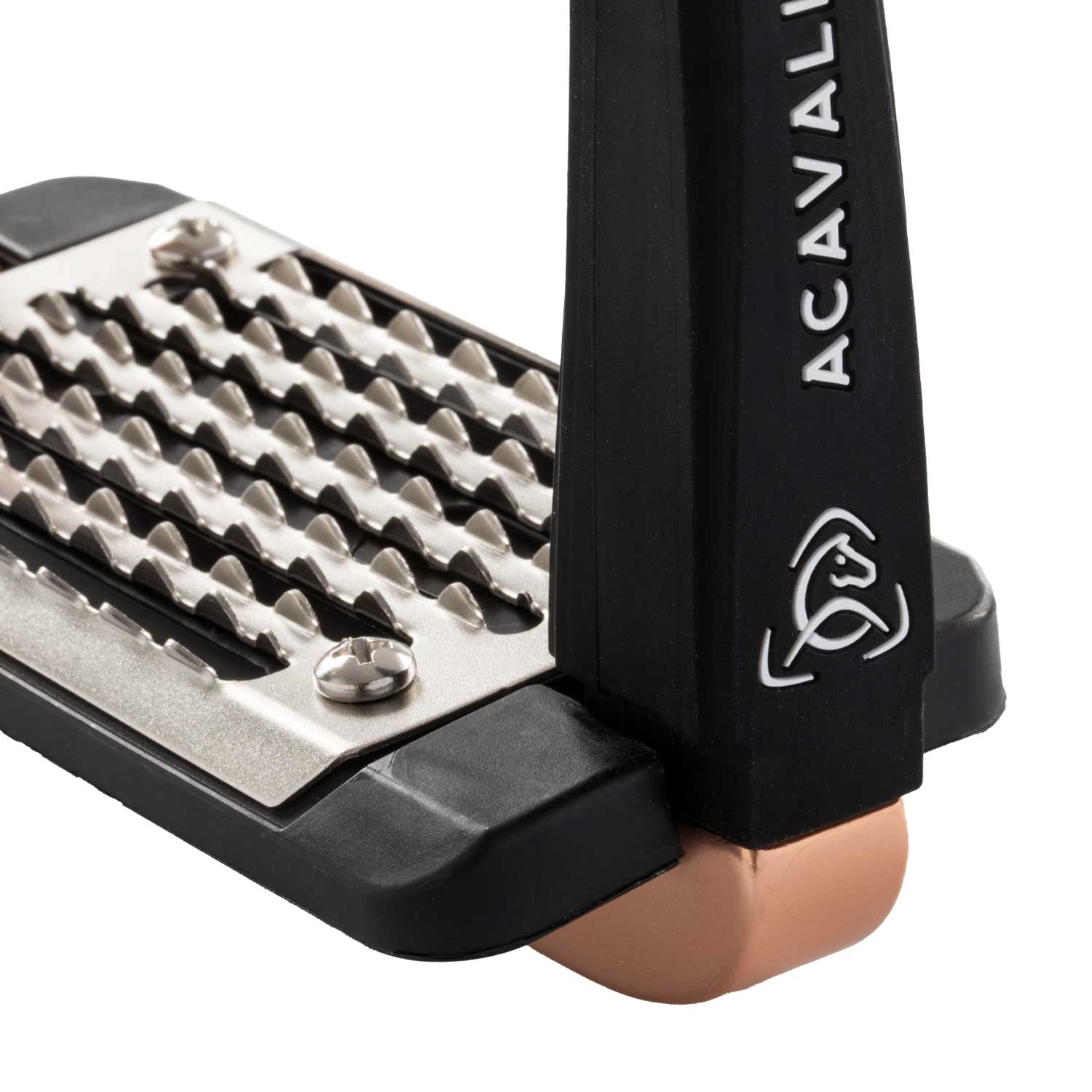 Acavallo Rel-X Easy Stirrups #colour_rose-gold